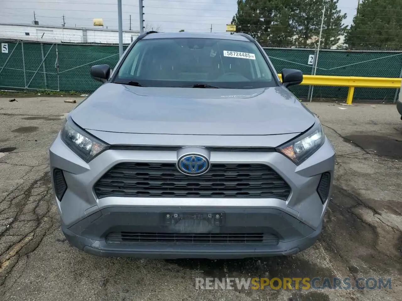 5 Photograph of a damaged car JTMLWRFV8KD033133 TOYOTA RAV4 2019