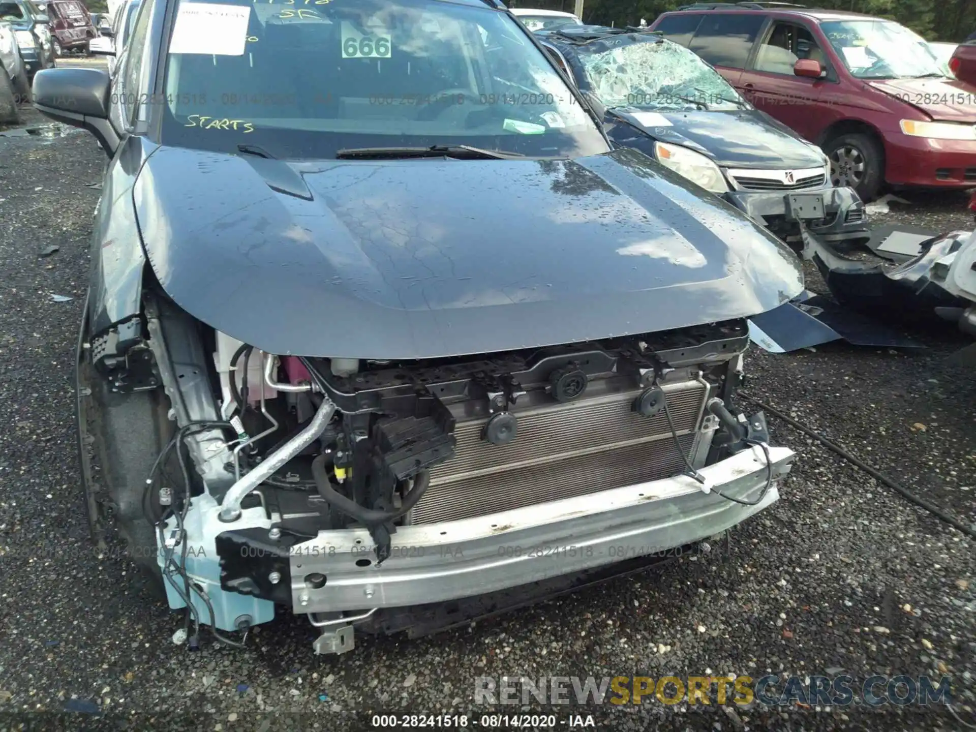 6 Photograph of a damaged car JTMLWRFVXKD004796 TOYOTA RAV4 2019