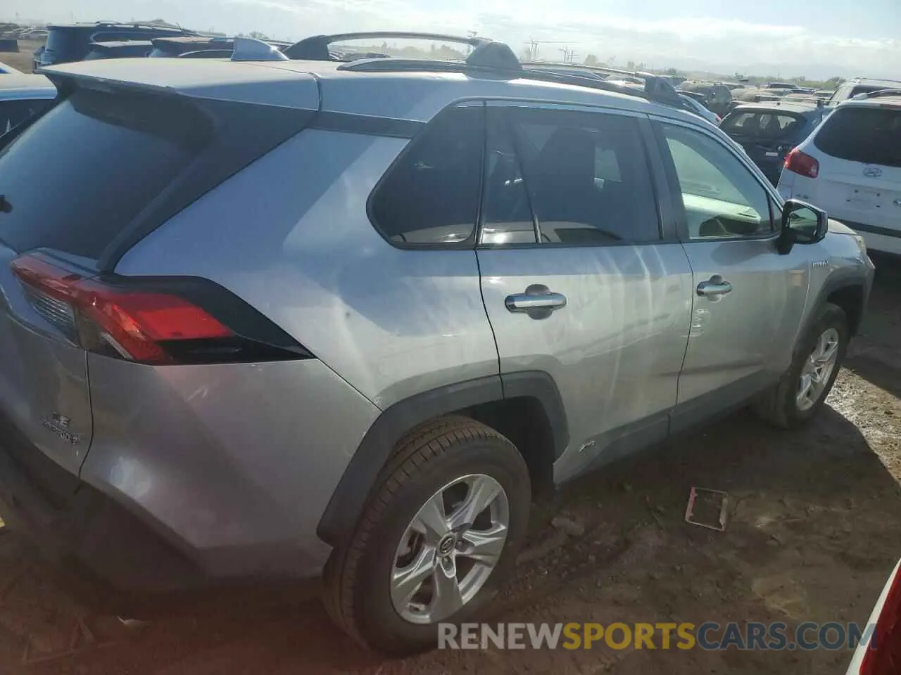 3 Photograph of a damaged car JTMLWRFVXKJ010096 TOYOTA RAV4 2019