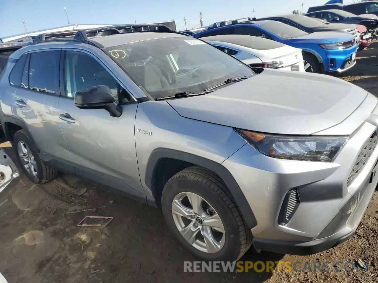 4 Photograph of a damaged car JTMLWRFVXKJ010096 TOYOTA RAV4 2019