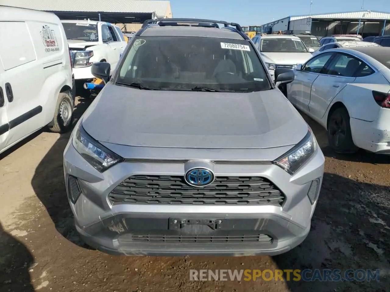 5 Photograph of a damaged car JTMLWRFVXKJ010096 TOYOTA RAV4 2019