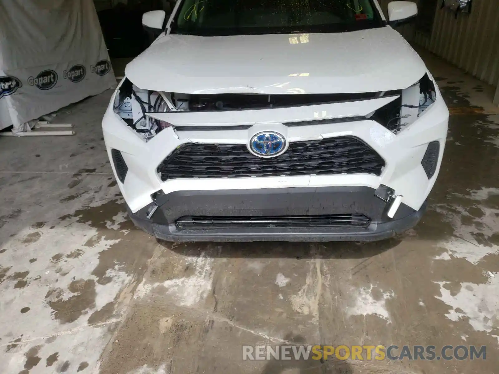 9 Photograph of a damaged car JTMMWRFV2KD017577 TOYOTA RAV4 2019