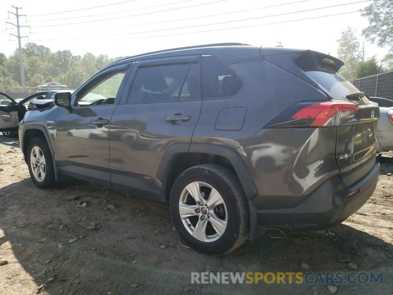 2 Photograph of a damaged car JTMMWRFV2KD021225 TOYOTA RAV4 2019