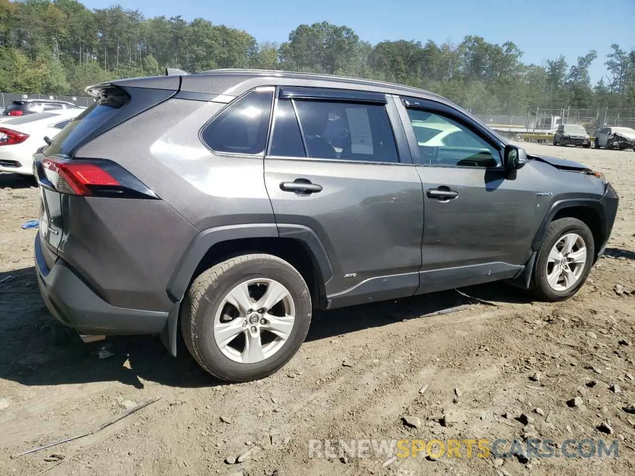 3 Photograph of a damaged car JTMMWRFV2KD021225 TOYOTA RAV4 2019