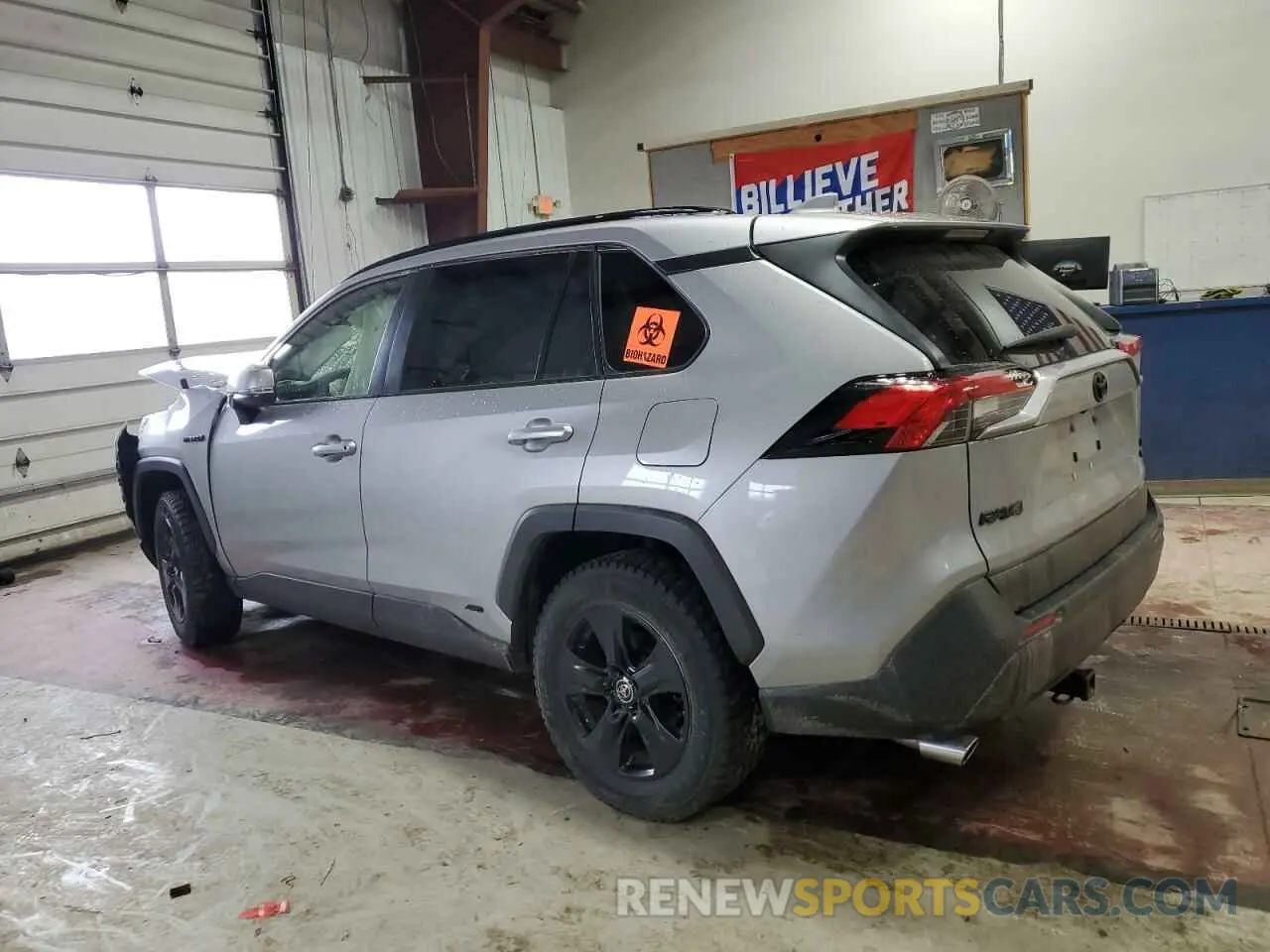 2 Photograph of a damaged car JTMMWRFV3KD011433 TOYOTA RAV4 2019