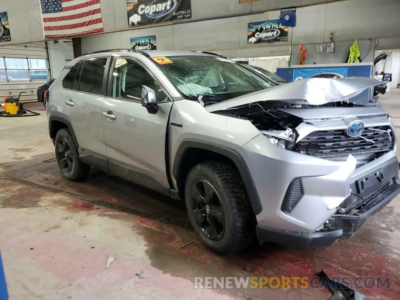 4 Photograph of a damaged car JTMMWRFV3KD011433 TOYOTA RAV4 2019