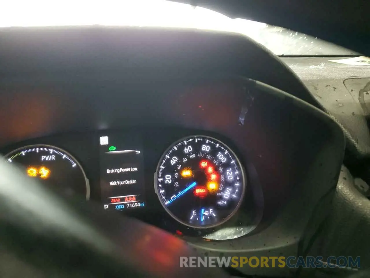 9 Photograph of a damaged car JTMMWRFV3KD011433 TOYOTA RAV4 2019