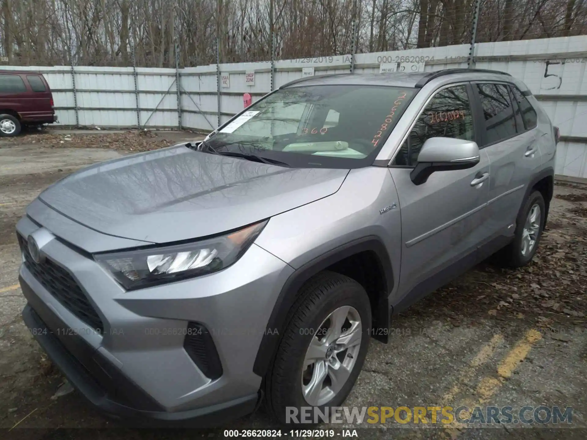 2 Photograph of a damaged car JTMMWRFV3KD519434 TOYOTA RAV4 2019