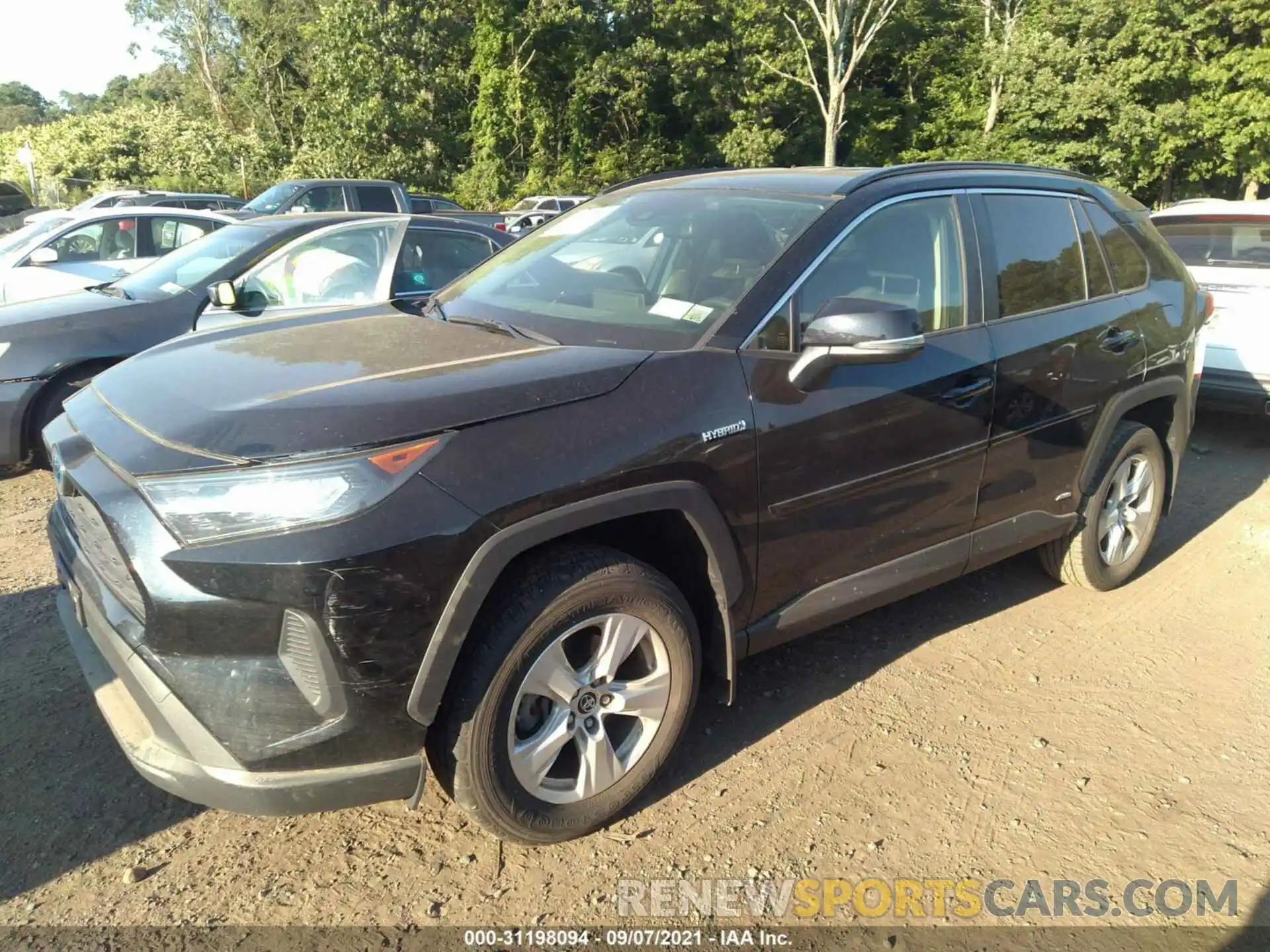 2 Photograph of a damaged car JTMMWRFV5KD014544 TOYOTA RAV4 2019