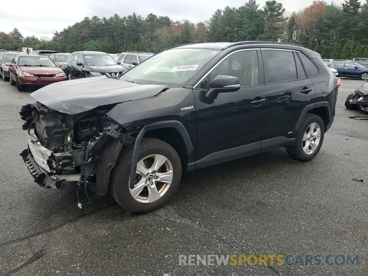 1 Photograph of a damaged car JTMMWRFV5KD028430 TOYOTA RAV4 2019