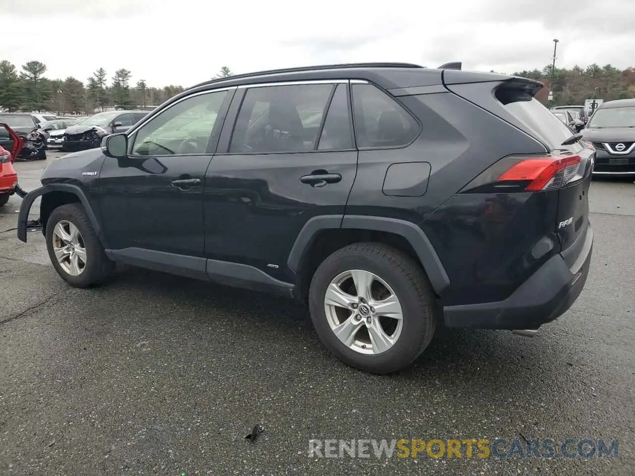 2 Photograph of a damaged car JTMMWRFV5KD028430 TOYOTA RAV4 2019