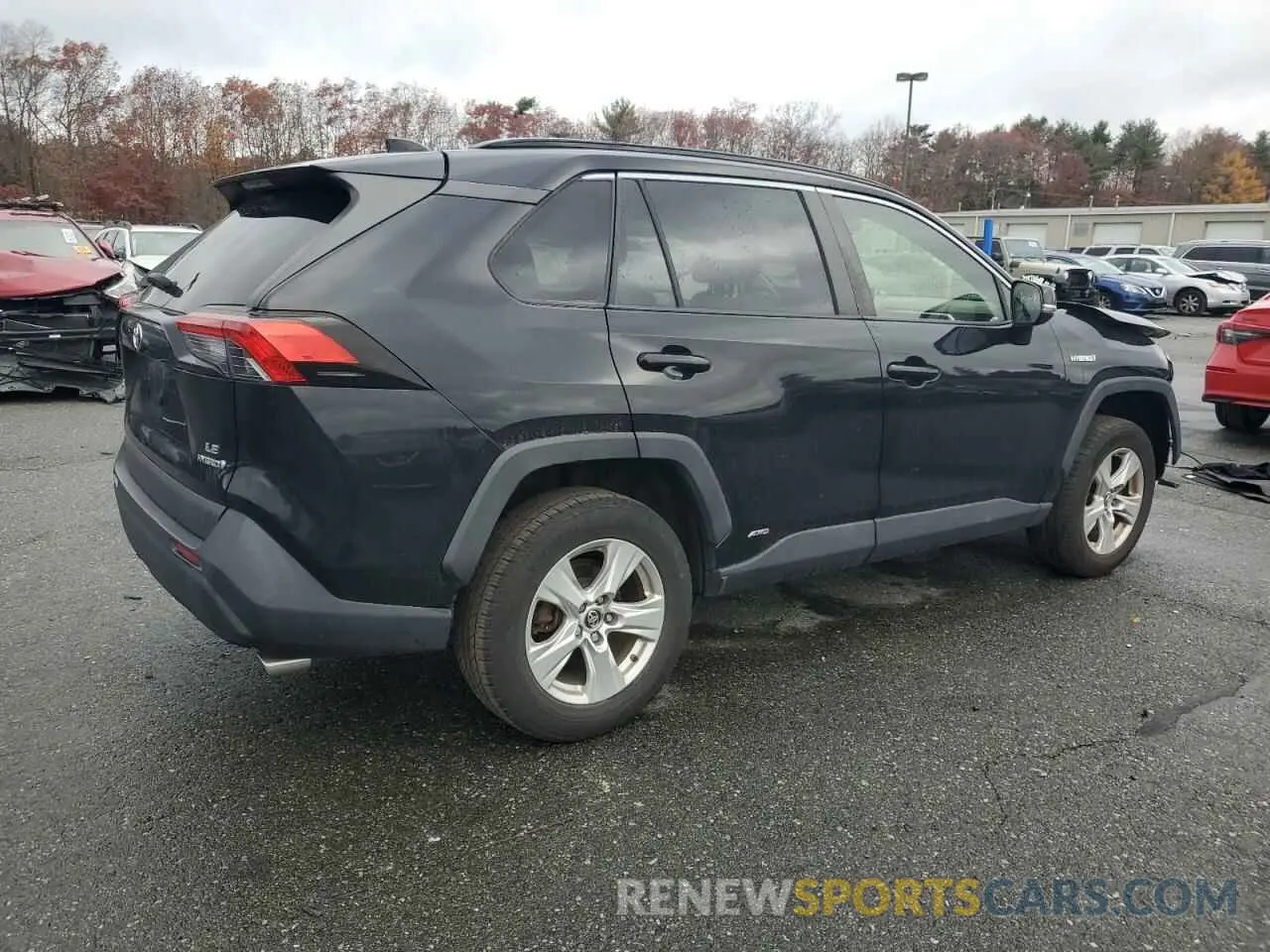 3 Photograph of a damaged car JTMMWRFV5KD028430 TOYOTA RAV4 2019