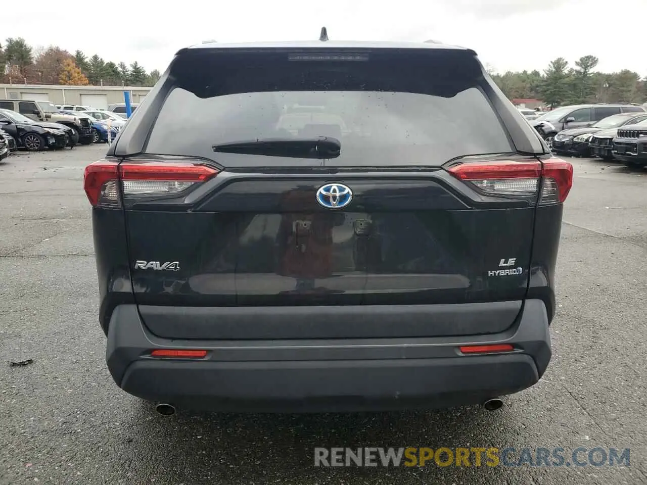 6 Photograph of a damaged car JTMMWRFV5KD028430 TOYOTA RAV4 2019