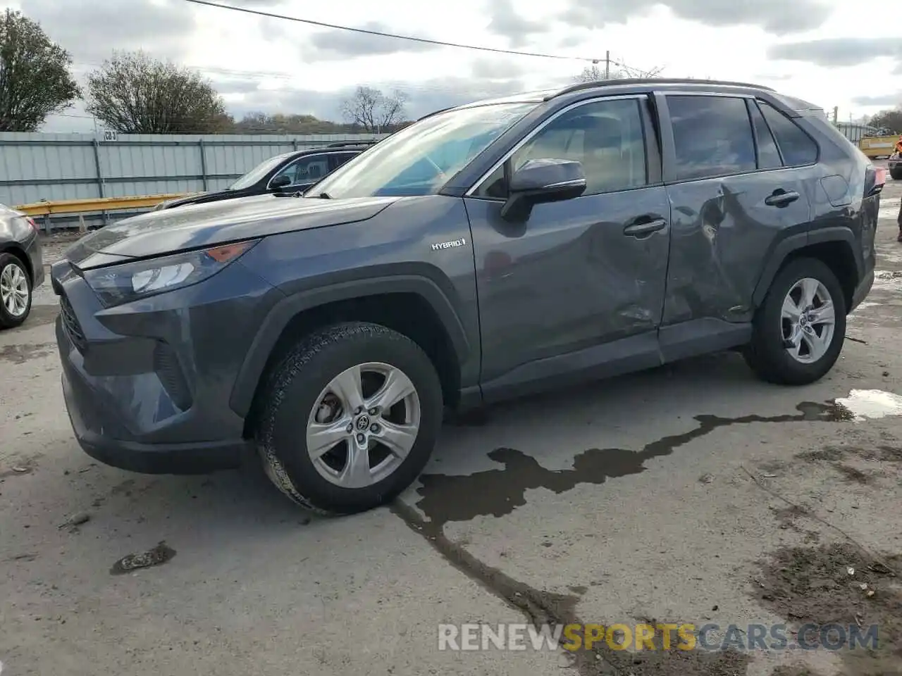 1 Photograph of a damaged car JTMMWRFV5KD036897 TOYOTA RAV4 2019