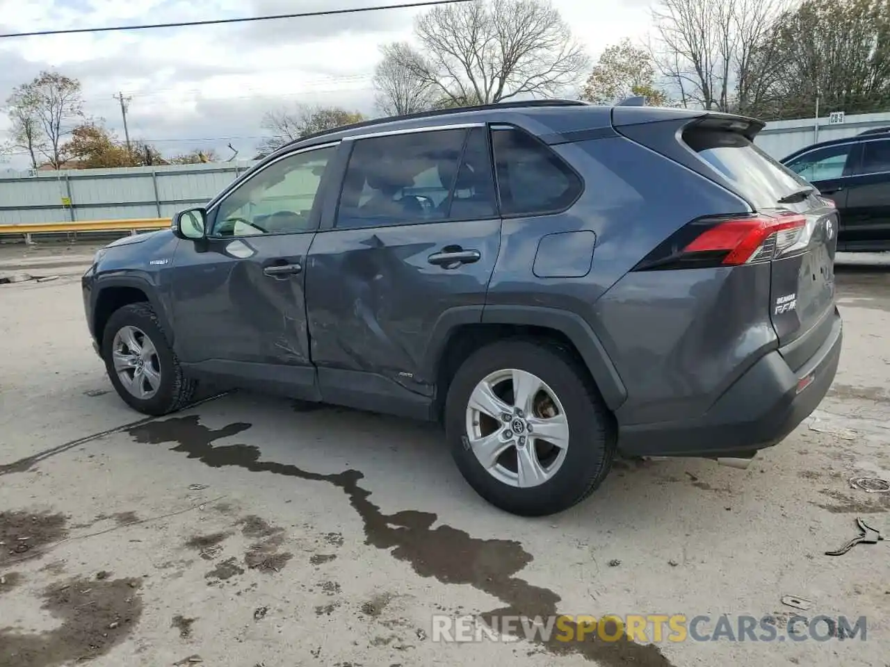 2 Photograph of a damaged car JTMMWRFV5KD036897 TOYOTA RAV4 2019