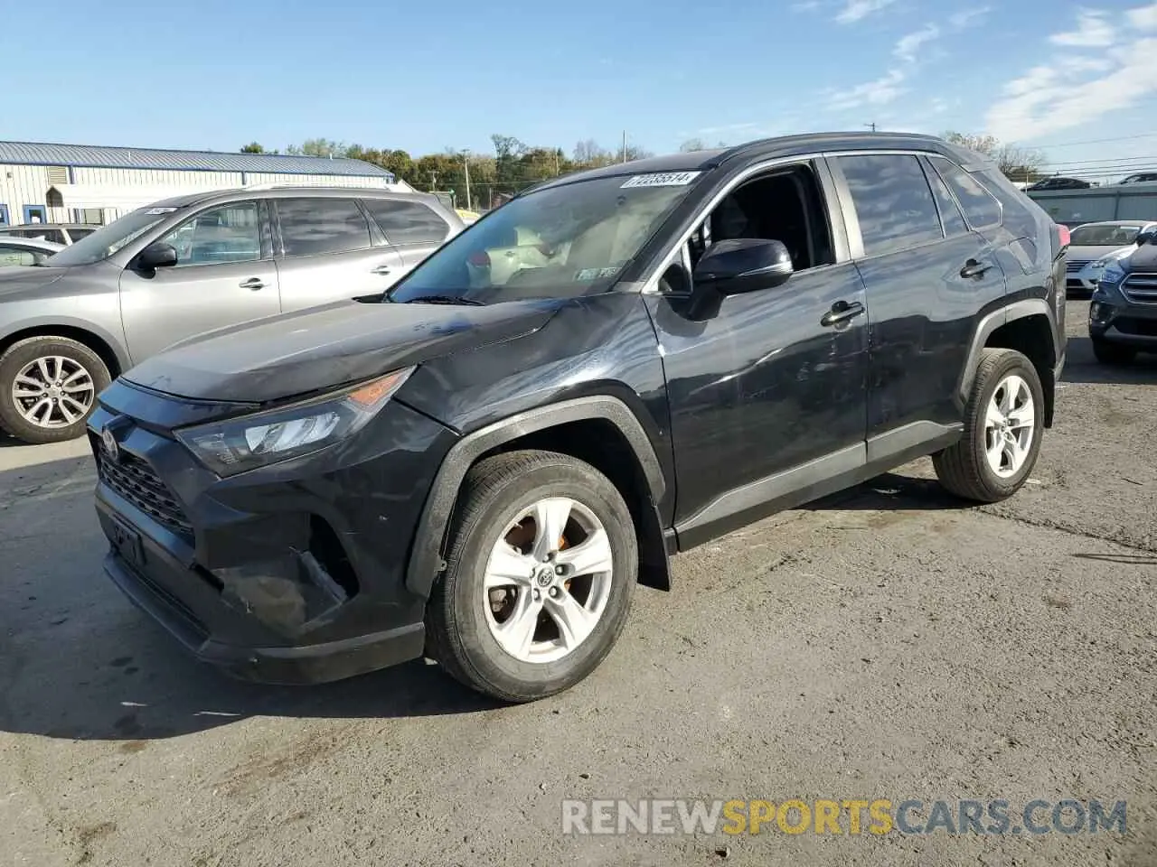 1 Photograph of a damaged car JTMMWRFV6KD002774 TOYOTA RAV4 2019