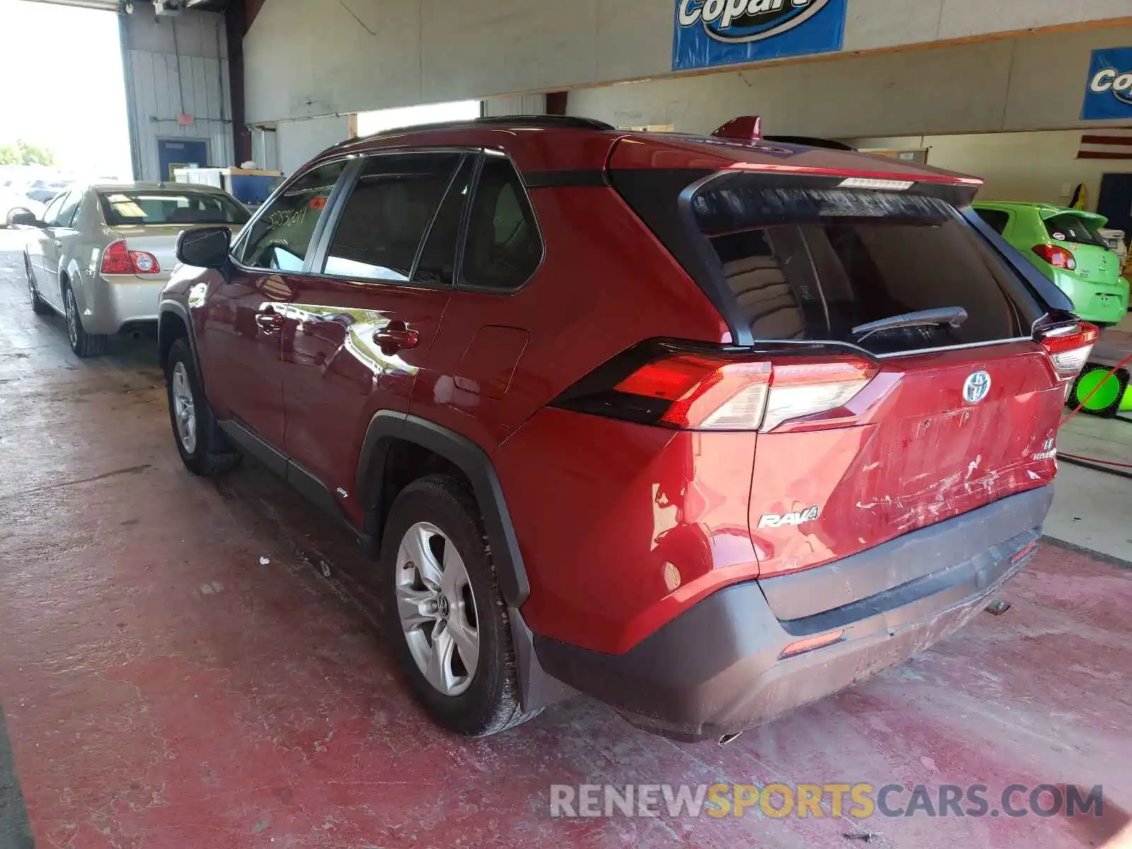 3 Photograph of a damaged car JTMMWRFV8KD024128 TOYOTA RAV4 2019