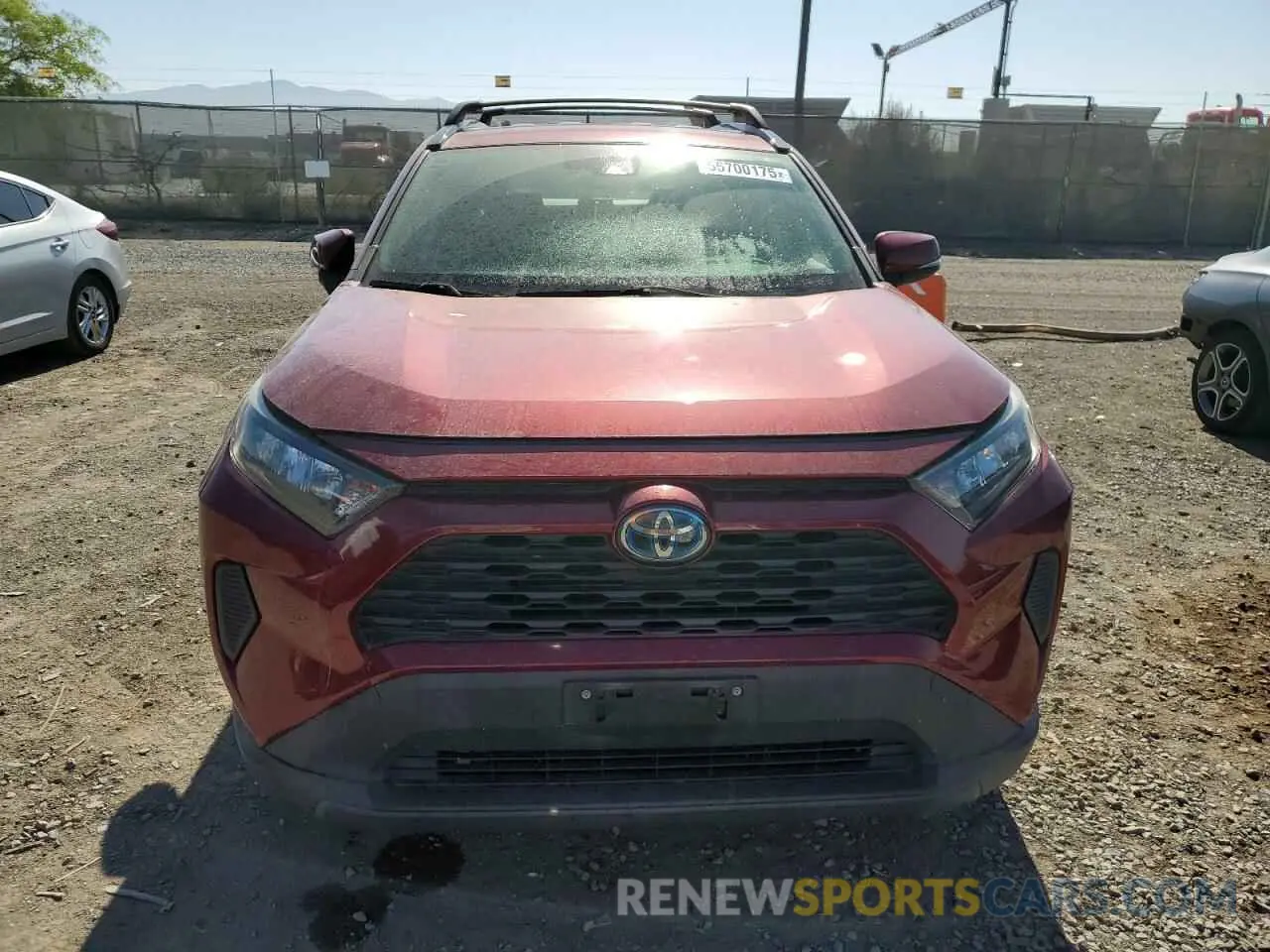5 Photograph of a damaged car JTMMWRFV9KD005541 TOYOTA RAV4 2019