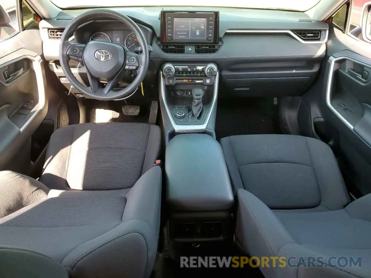8 Photograph of a damaged car JTMMWRFV9KD005541 TOYOTA RAV4 2019