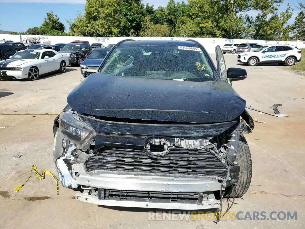 5 Photograph of a damaged car JTMMWRFV9KD026714 TOYOTA RAV4 2019