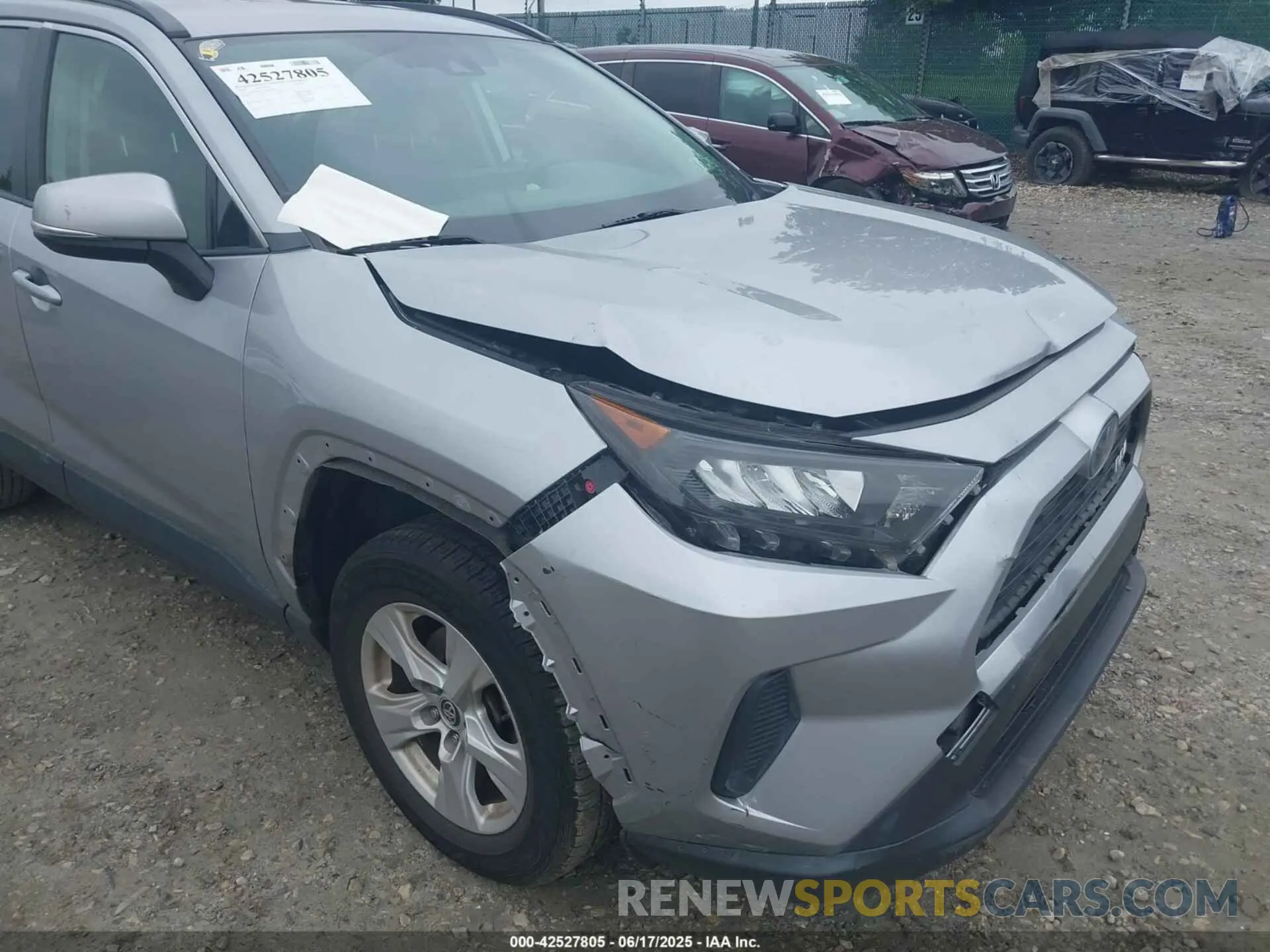6 Photograph of a damaged car JTMMWRFV9KD512407 TOYOTA RAV4 2019