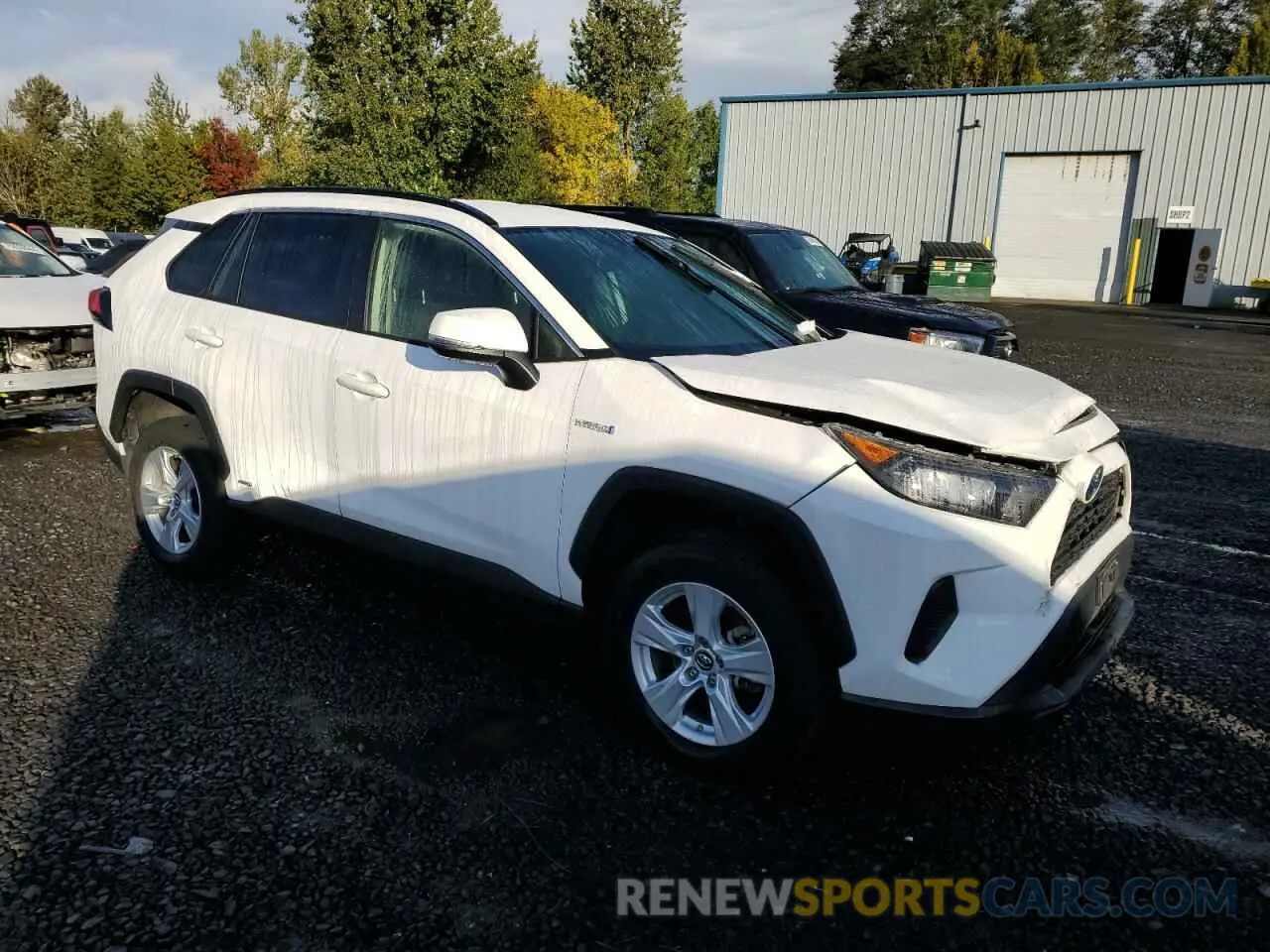 4 Photograph of a damaged car JTMMWRFVXKD014801 TOYOTA RAV4 2019