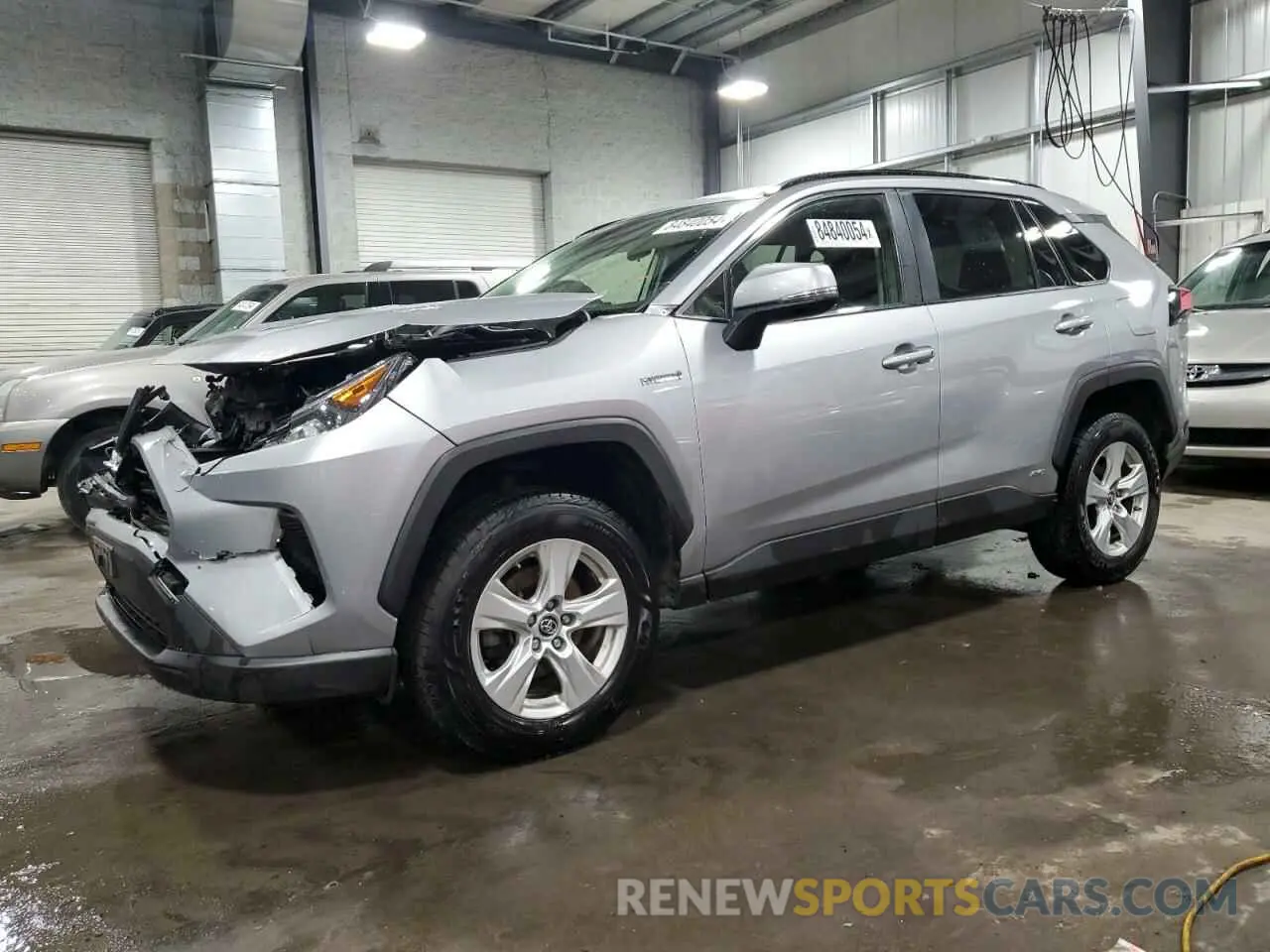 1 Photograph of a damaged car JTMMWRFVXKD502890 TOYOTA RAV4 2019