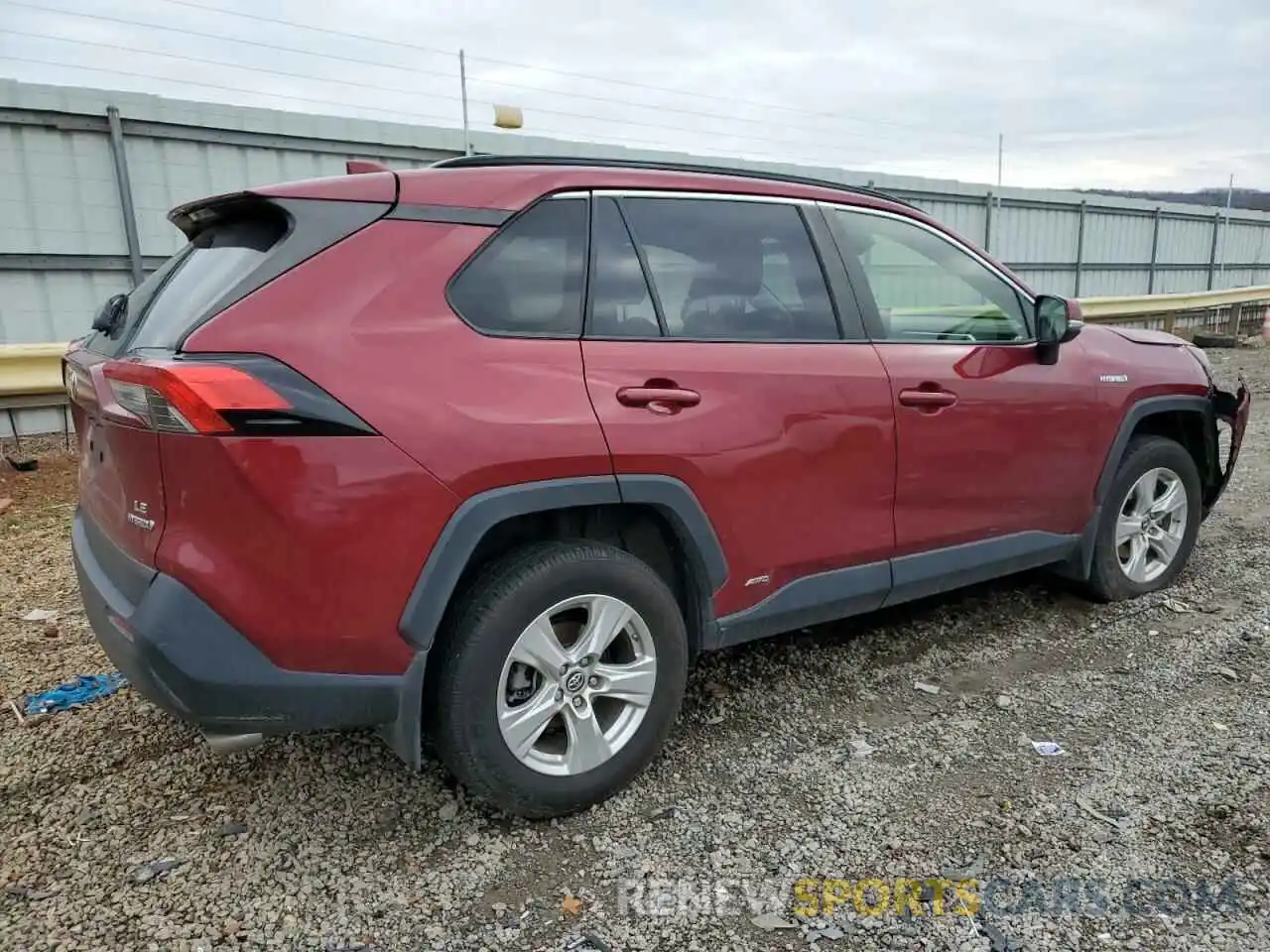 3 Photograph of a damaged car JTMMWRFVXKJ006683 TOYOTA RAV4 2019