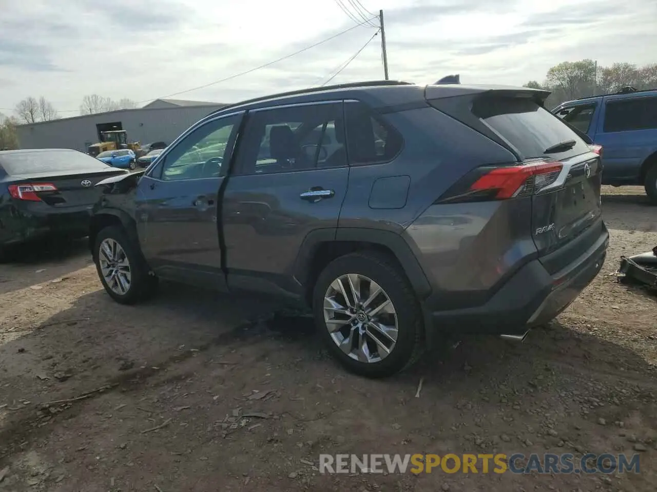 2 Photograph of a damaged car JTMN1RFV0KD501962 TOYOTA RAV4 2019