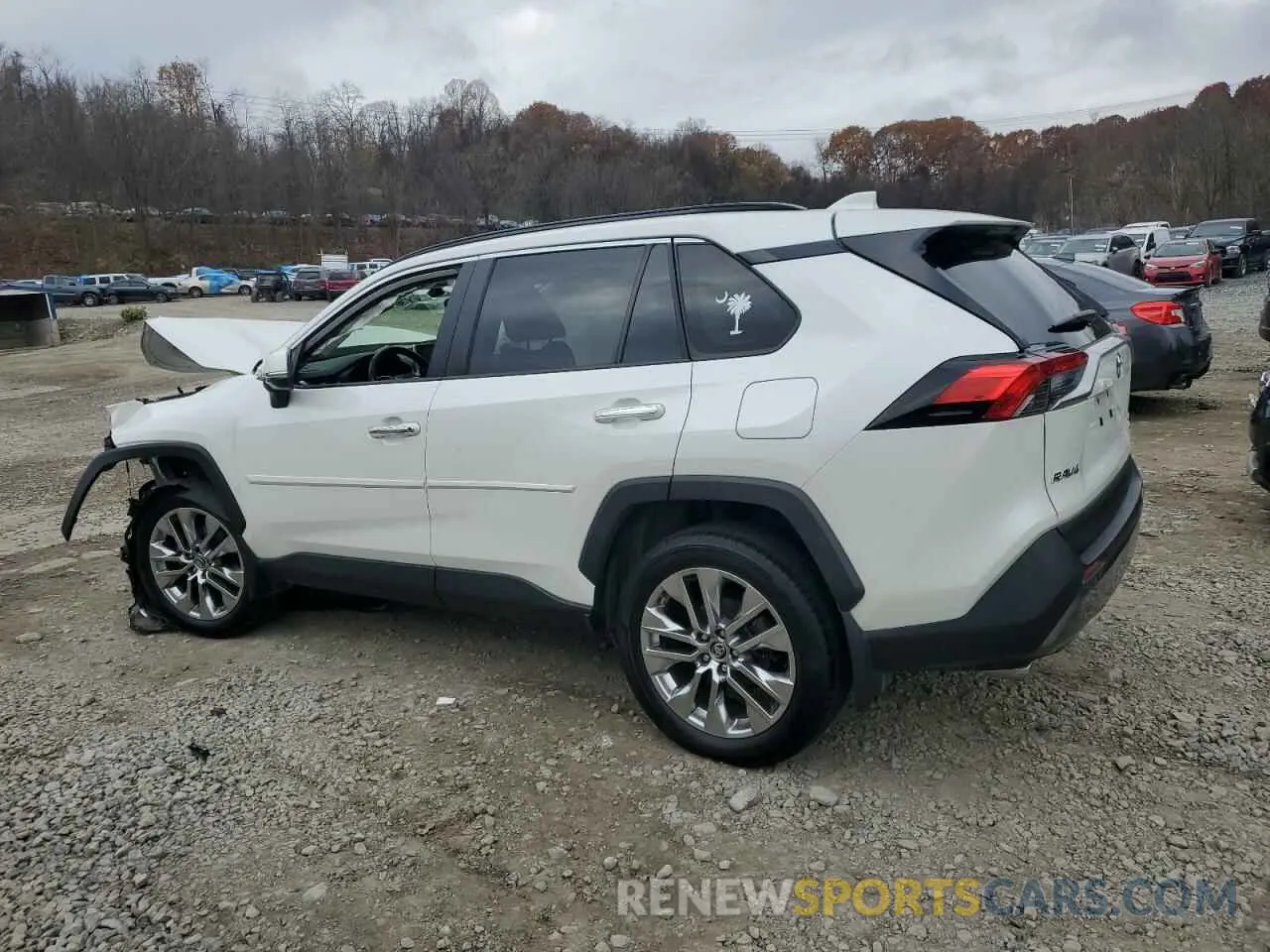 2 Photograph of a damaged car JTMN1RFV0KD512489 TOYOTA RAV4 2019