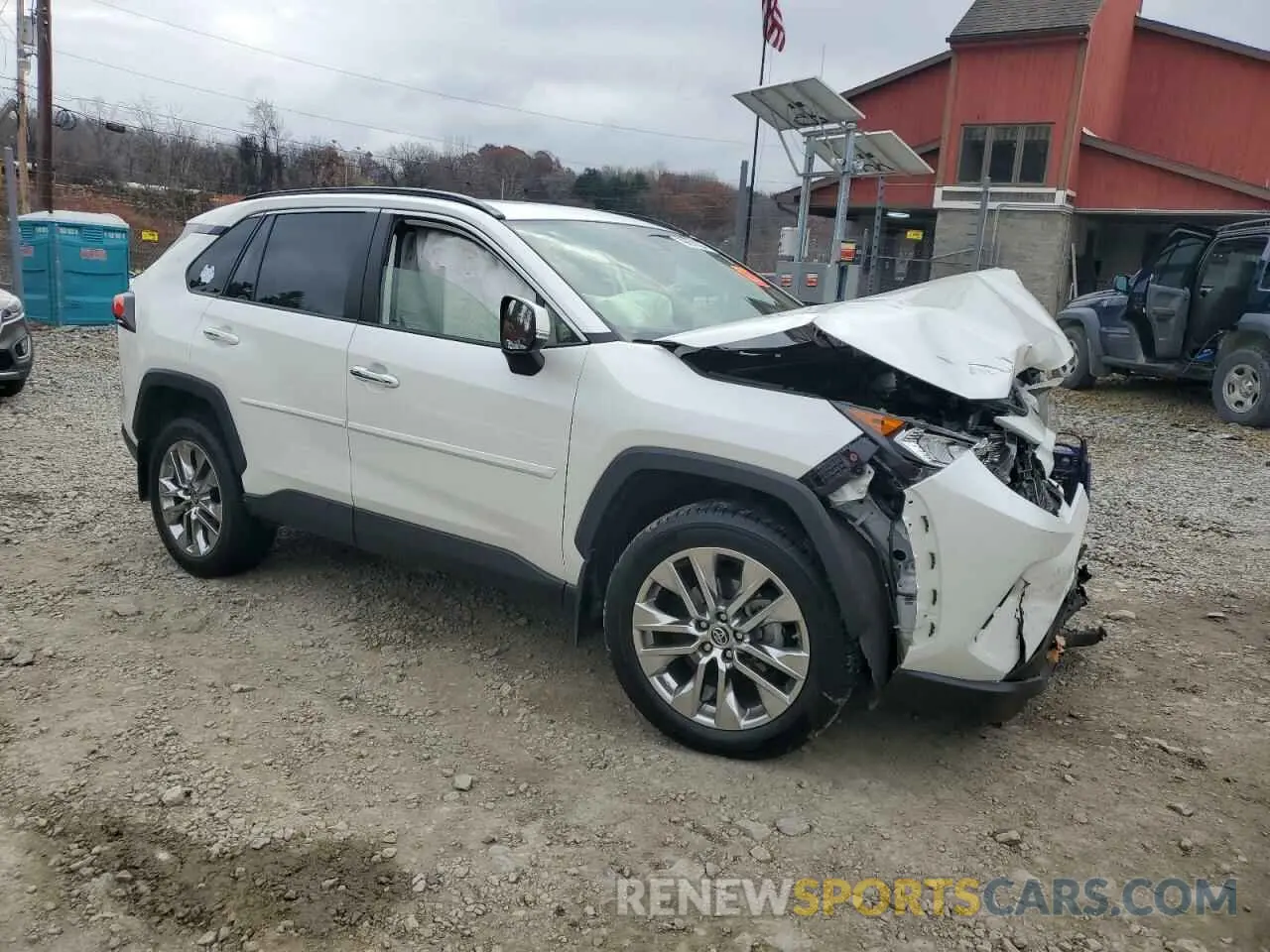 4 Photograph of a damaged car JTMN1RFV0KD512489 TOYOTA RAV4 2019