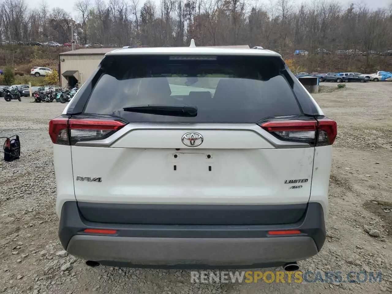 6 Photograph of a damaged car JTMN1RFV0KD512489 TOYOTA RAV4 2019