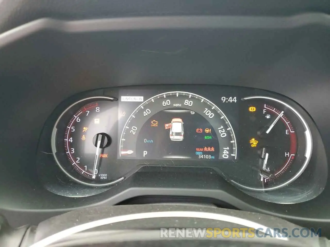 9 Photograph of a damaged car JTMN1RFV0KD512489 TOYOTA RAV4 2019