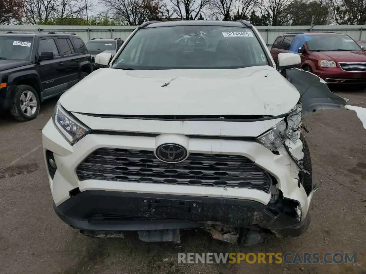 5 Photograph of a damaged car JTMN1RFV0KD515487 TOYOTA RAV4 2019