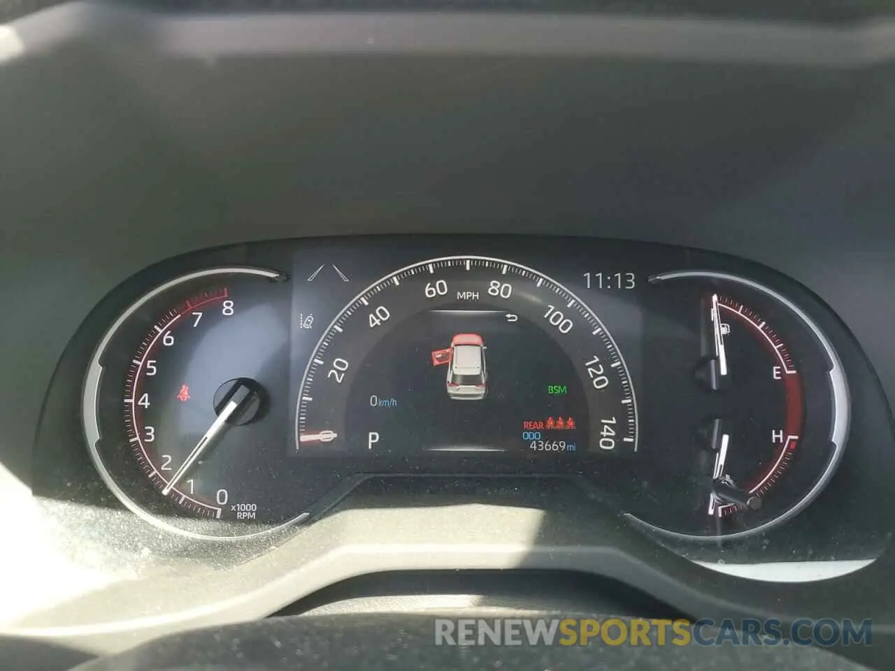 9 Photograph of a damaged car JTMN1RFV0KD516493 TOYOTA RAV4 2019