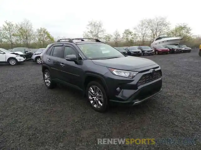 1 Photograph of a damaged car JTMN1RFV0KD521404 TOYOTA RAV4 2019