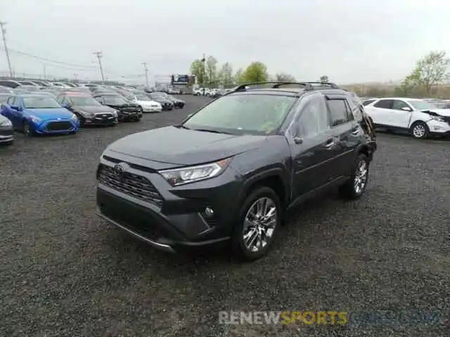 2 Photograph of a damaged car JTMN1RFV0KD521404 TOYOTA RAV4 2019