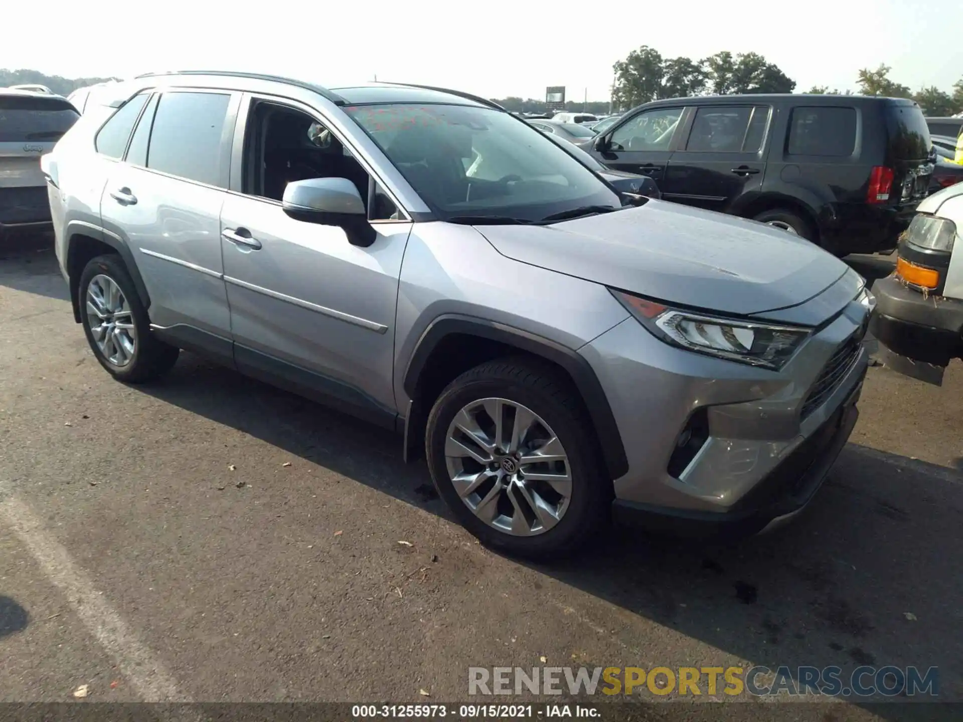 1 Photograph of a damaged car JTMN1RFV0KD522861 TOYOTA RAV4 2019