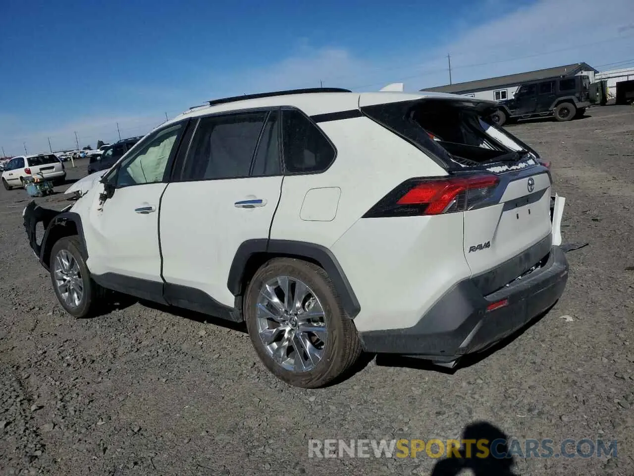 2 Photograph of a damaged car JTMN1RFV1KD510346 TOYOTA RAV4 2019