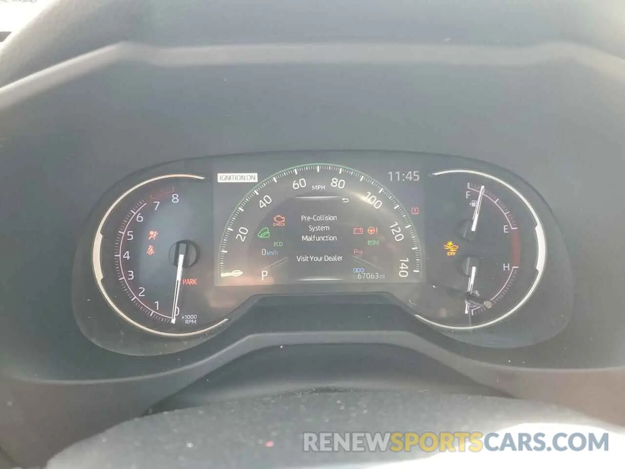 9 Photograph of a damaged car JTMN1RFV2KD518441 TOYOTA RAV4 2019