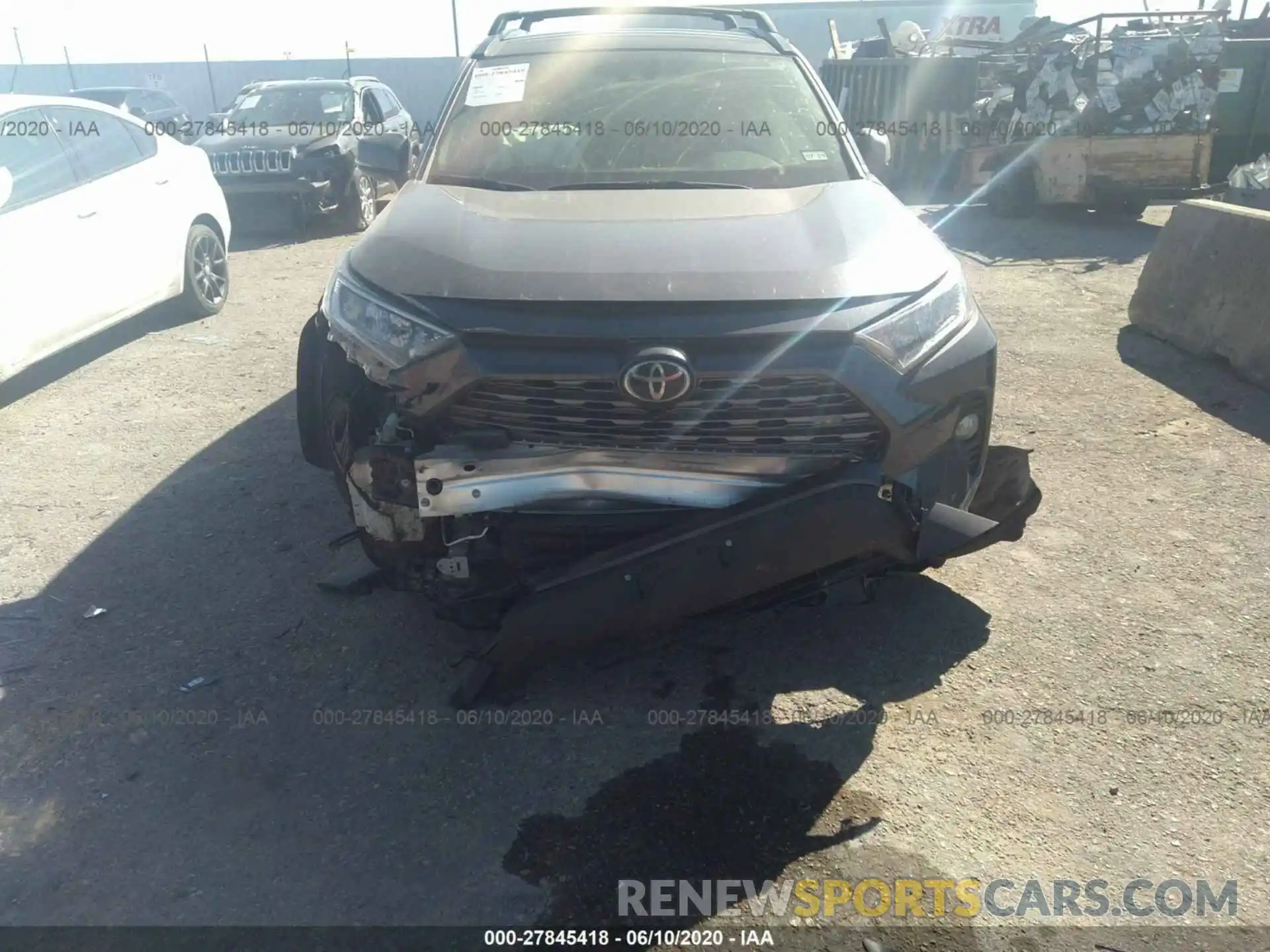 6 Photograph of a damaged car JTMN1RFV2KD519427 TOYOTA RAV4 2019