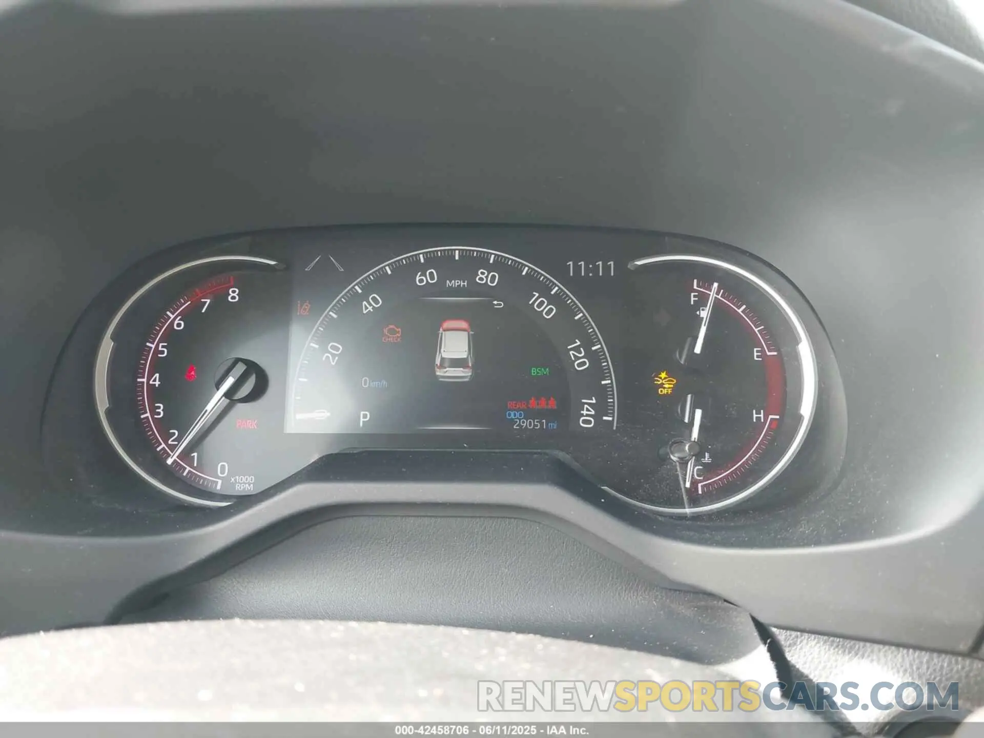 7 Photograph of a damaged car JTMN1RFV2KD522358 TOYOTA RAV4 2019