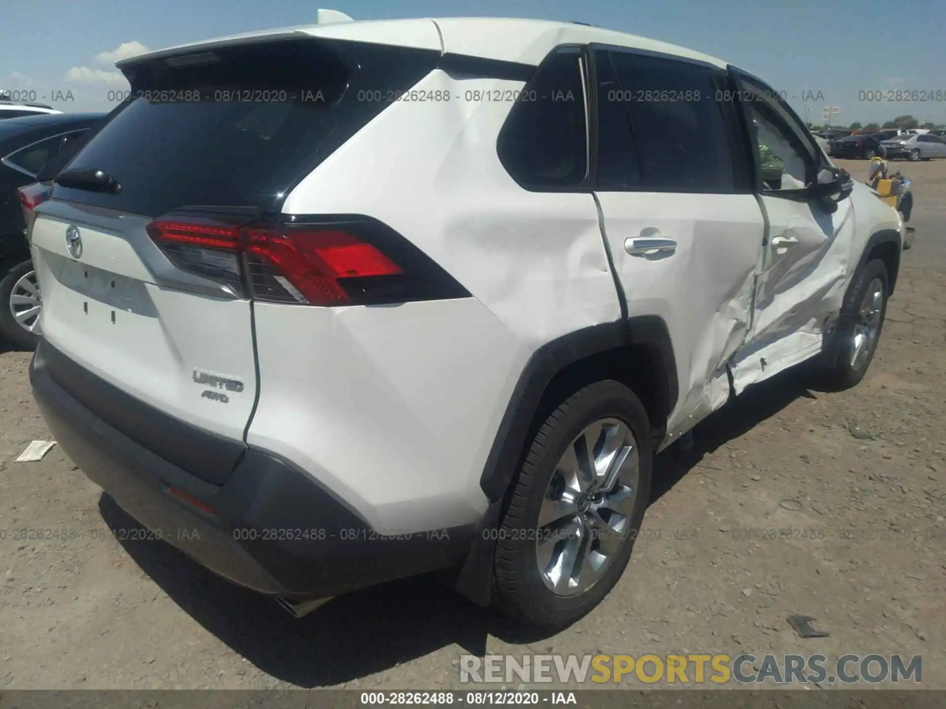 4 Photograph of a damaged car JTMN1RFV3KD003481 TOYOTA RAV4 2019