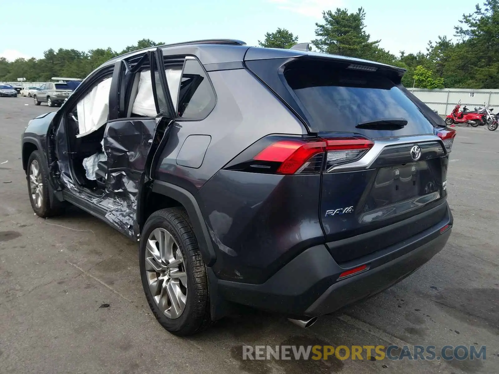 3 Photograph of a damaged car JTMN1RFV3KD517895 TOYOTA RAV4 2019