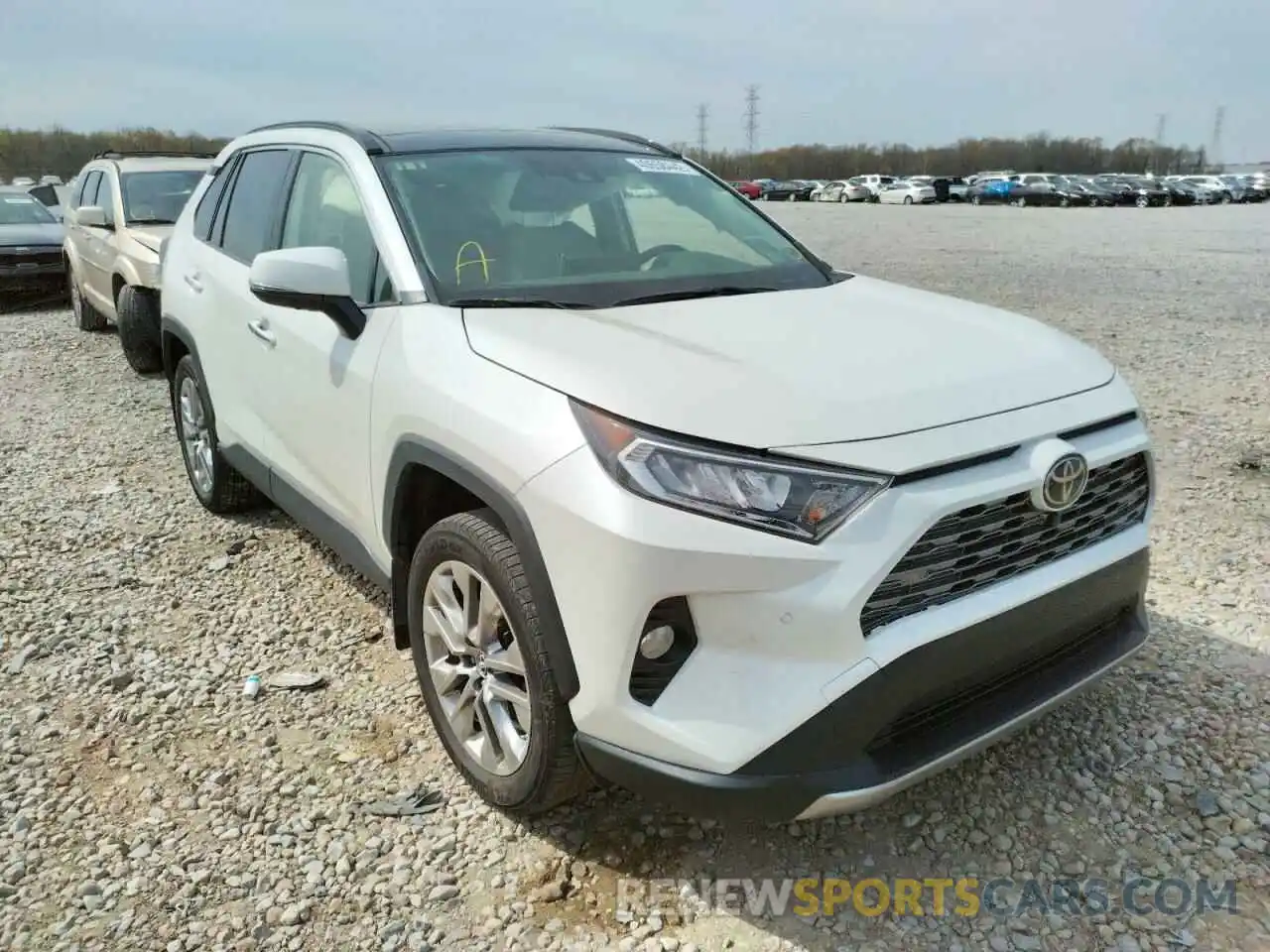 1 Photograph of a damaged car JTMN1RFV3KD518464 TOYOTA RAV4 2019