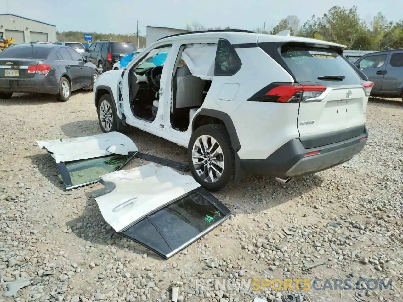 3 Photograph of a damaged car JTMN1RFV3KD518464 TOYOTA RAV4 2019