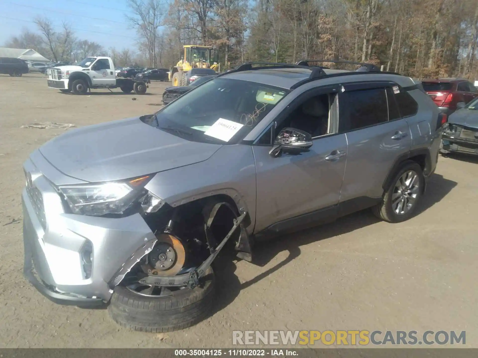 2 Photograph of a damaged car JTMN1RFV3KJ008830 TOYOTA RAV4 2019