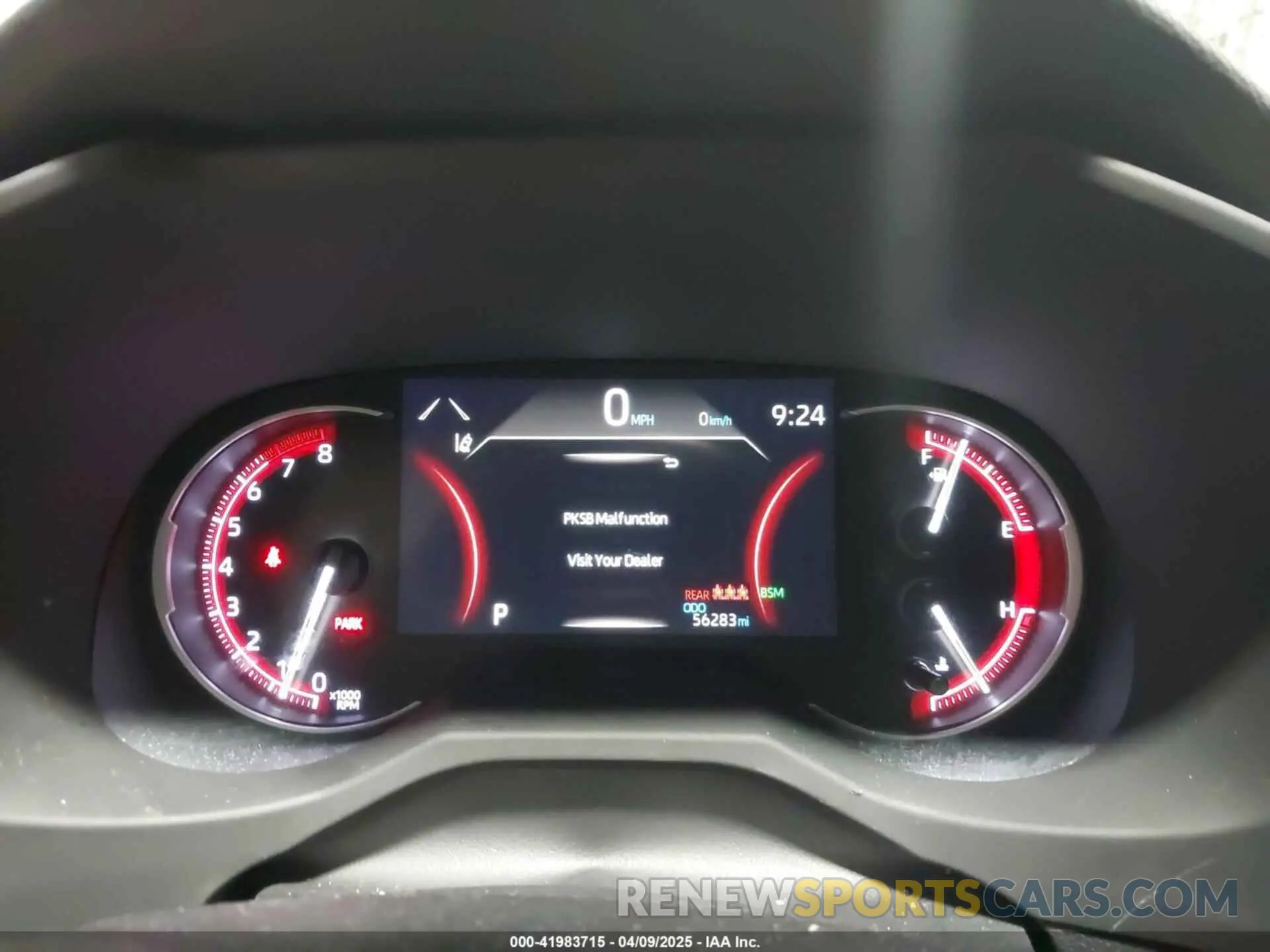 7 Photograph of a damaged car JTMN1RFV4KD027417 TOYOTA RAV4 2019