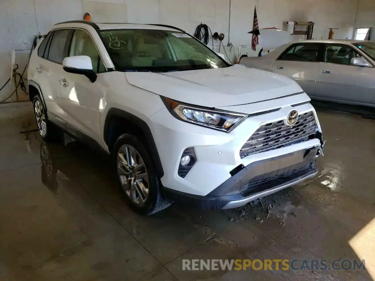 1 Photograph of a damaged car JTMN1RFV4KD505075 TOYOTA RAV4 2019