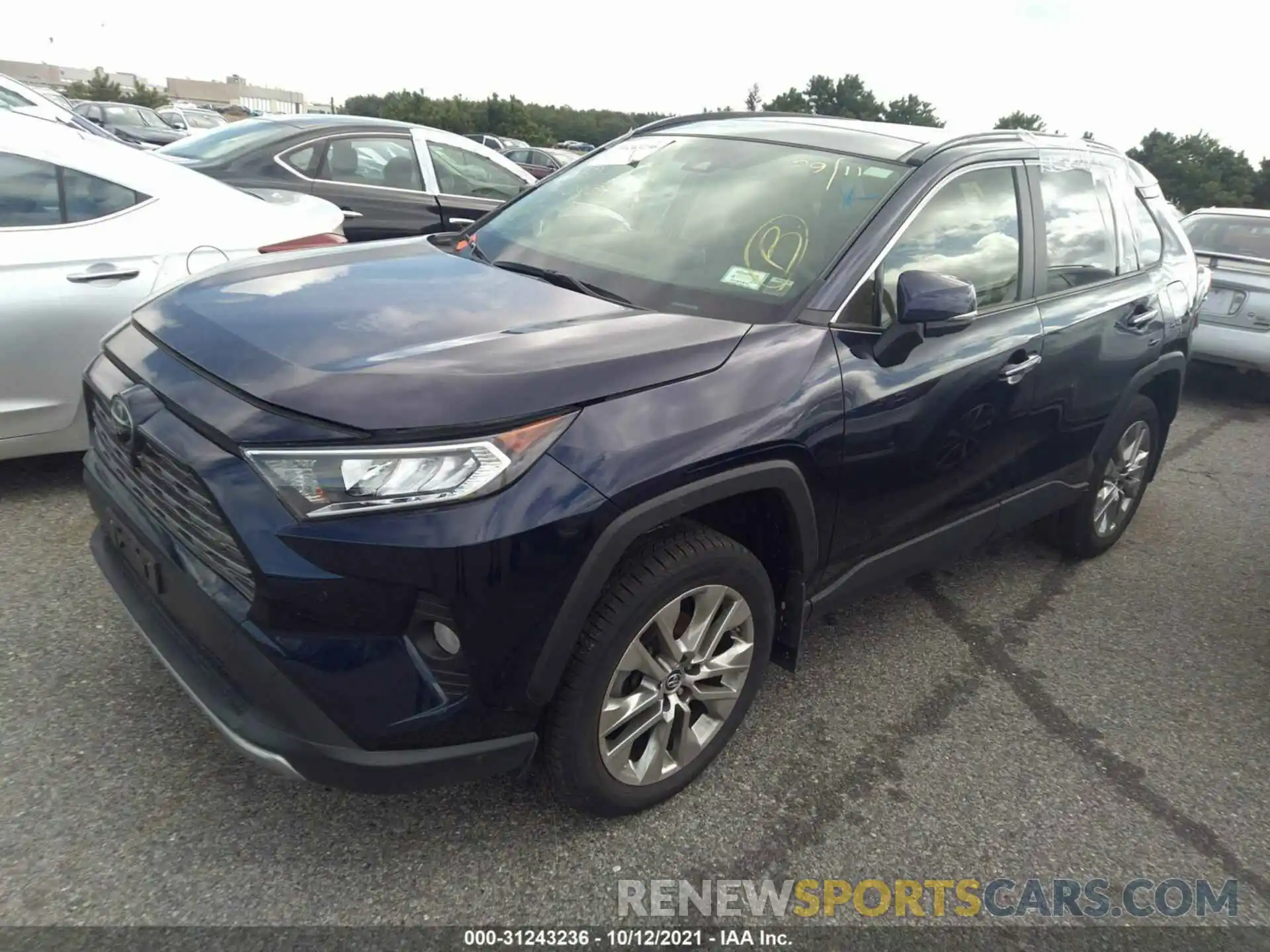 2 Photograph of a damaged car JTMN1RFV4KD506422 TOYOTA RAV4 2019